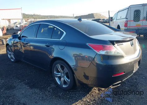 2012 Acura Tl 3.7 из США, поврежденный, VIN 19UUA9F57CA011650